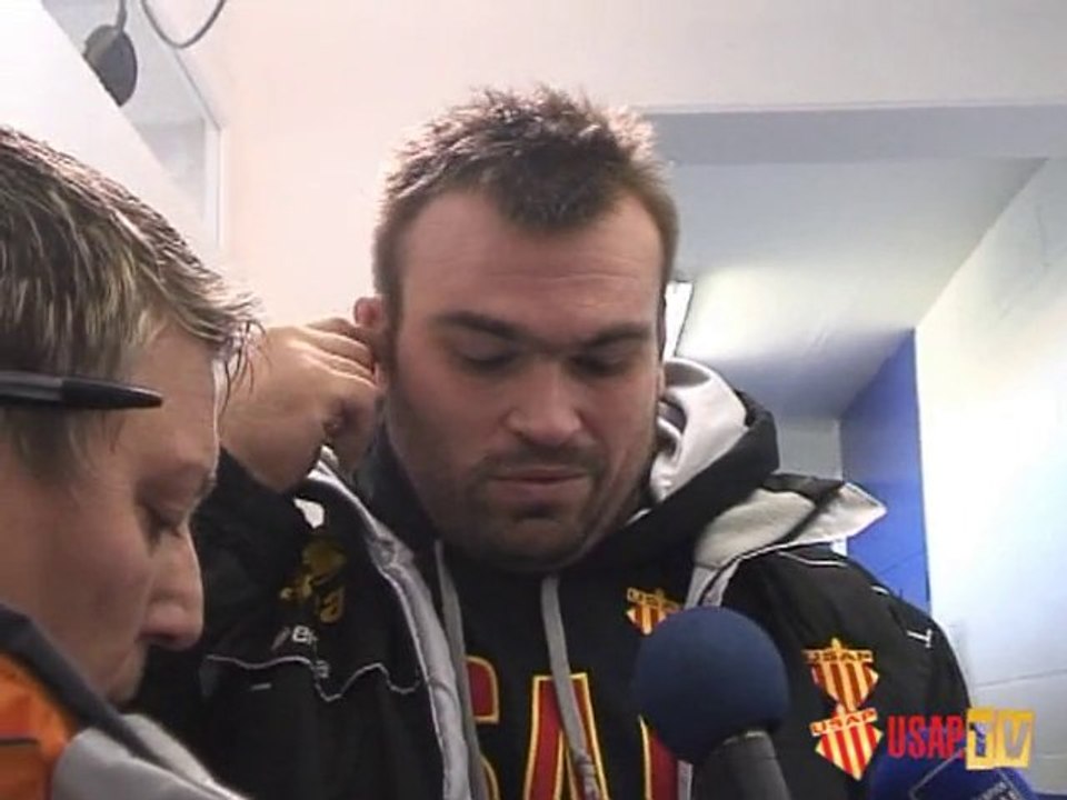 Les réactions d'apres match Castres USAP DEC 2010
