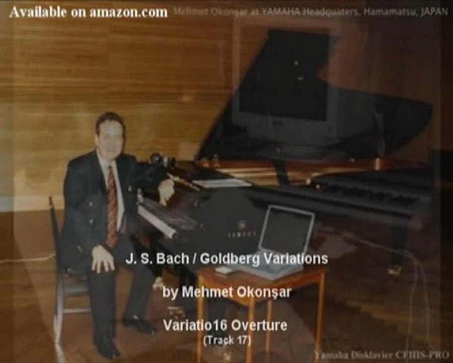 J.S.BACH The Goldberg Variations BWV988 by Mehmet Okonsar (p