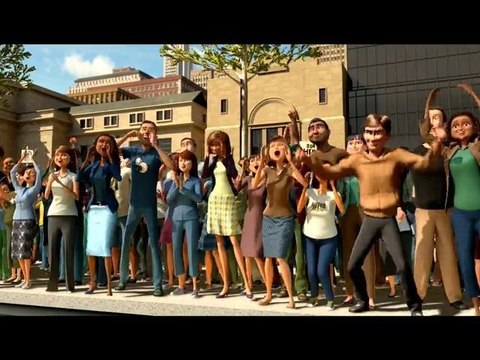 Megamind - extrait Salut Metro city VF