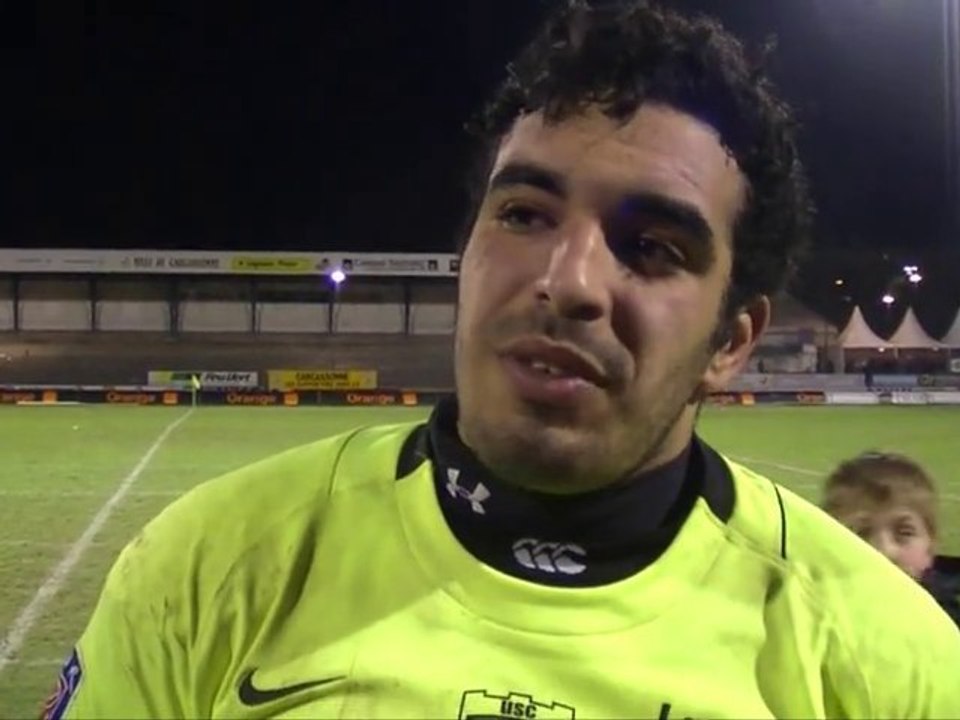 Pro D2, victoire USC XV-Saint-Etienne à Carcassonne 04 12 10