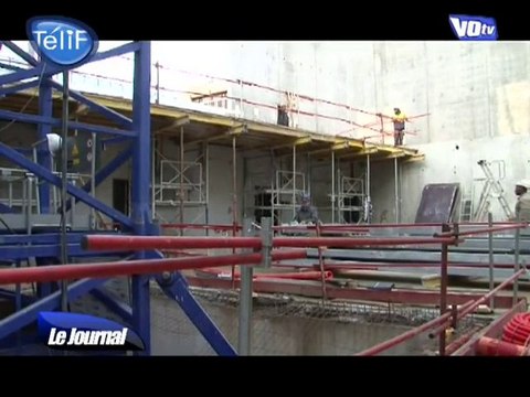 Théâtre 95 : visite de chantier (Cergy)