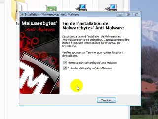MALWAREBYTE' & WINDOWS SEVEN PROFESSIONNEL