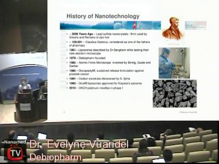 Evelyne Vuaridel Debiopharm and nanotech in drug delivery