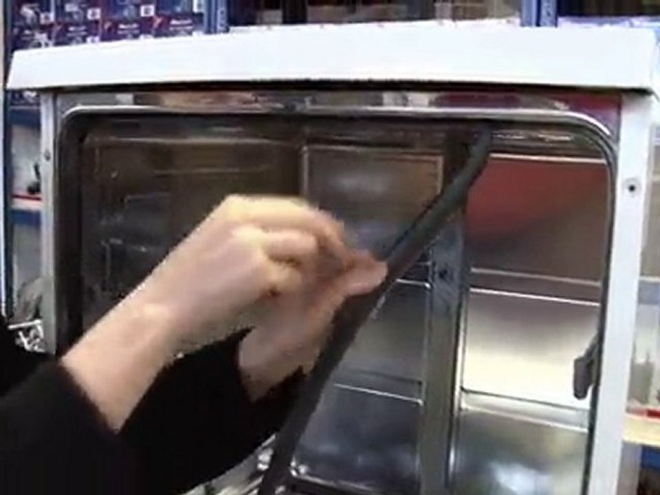 How to replace a dishwasher door seal Bosch video Dailymotion