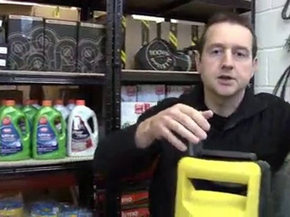 How to stop your Karcher freezing over winter