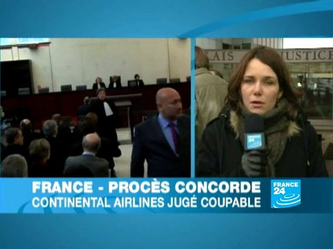 Continental Airlines reconnue coupable du crash du Concorde