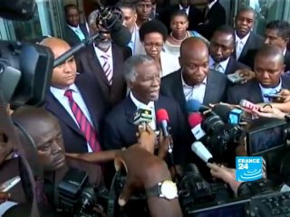 Thabo Mbeki, médiateur de l'Union africaine en Côte d'Ivoire