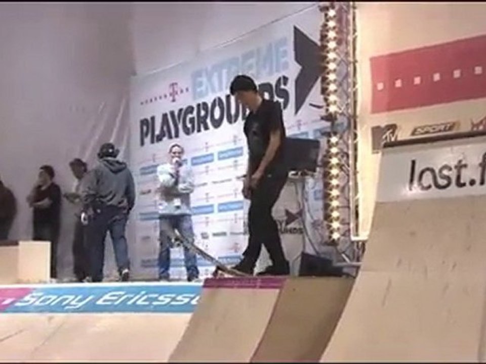Skateboard Street Sieger @Telekom Playgrounds Berlin 2010