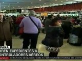 En España abren expediente a controladores aéreos por huel