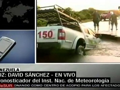 Inameh prevé precipitaciones por las próximas 48 horas
