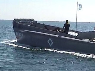 LCVP Higgins boat, Opération 2010, essais à la mer