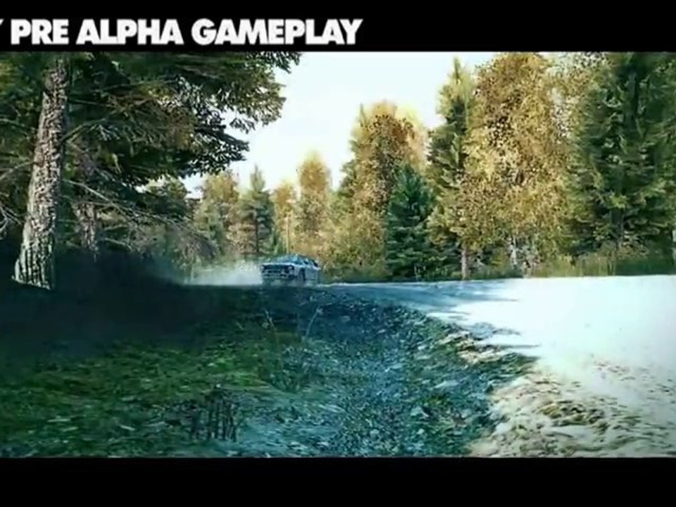 DiRT 3 - Pre Alpha Gameplay  Audi Quattro