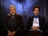 Ron Perlman and Robbie Sheehan - Season of the Witch Part 1