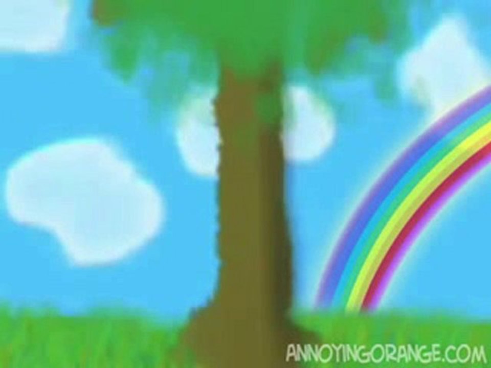 ANNOYING ORANGE MEETS CHARLIE THE UNICORN SPED UP!!!