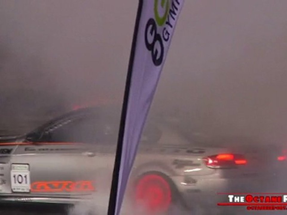 BMW M5 Burnout Winner at Gymkhana Grid