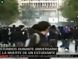 Atenas: jóvenes y policía se enfrentan en aniversario de muerte de estudiante