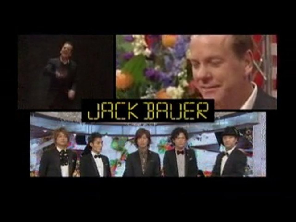 Kiefer Sutherland in Japanese TV show #5