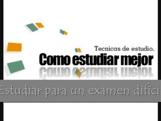 Tecnica de estudio y lectura veloz