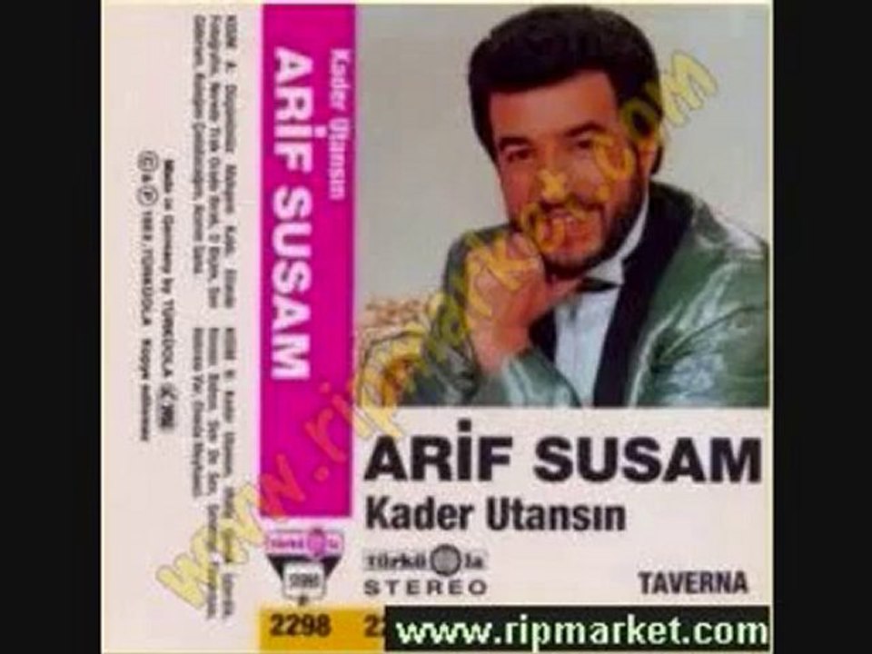 Arif Susam - Artık Kadehleri Kırmayacağım