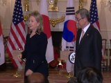 Clinton: la Corée du Nord doit dialoguer avec la Corée du Sud