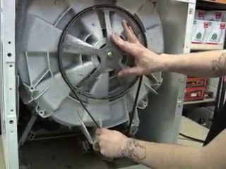 How to replace the belt on a washing machine - Bosch
