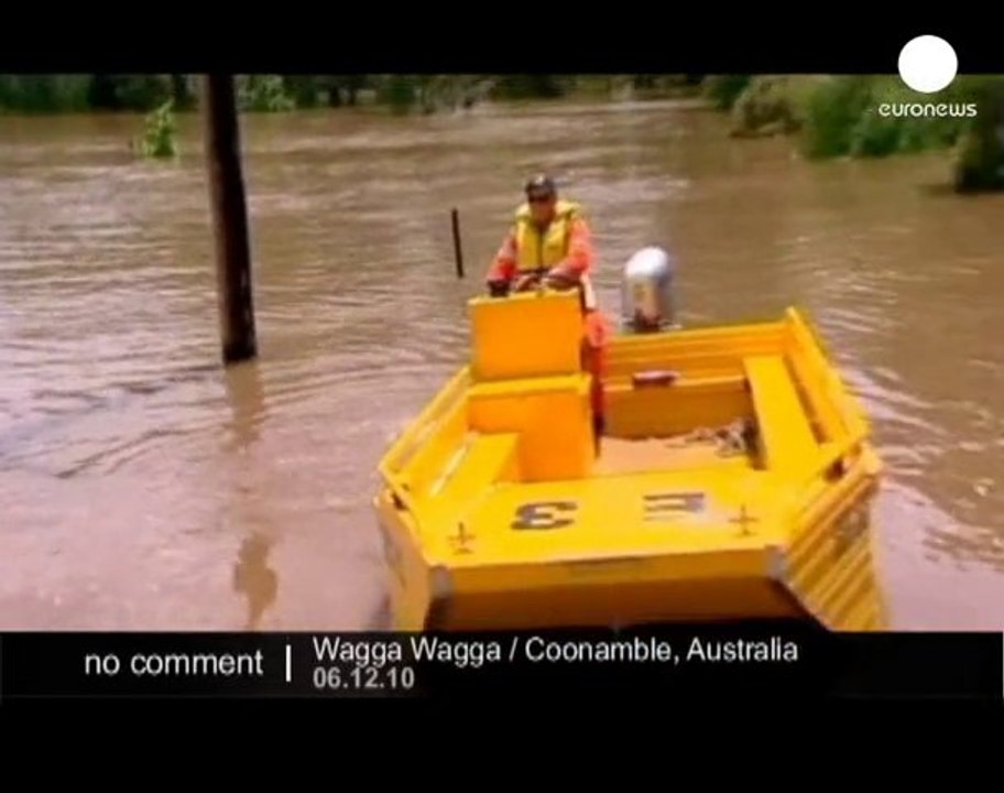 Australian farmers suffer from floods - no comment