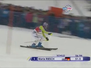 Levi'de ilk ayağın galibi Maria Riesch