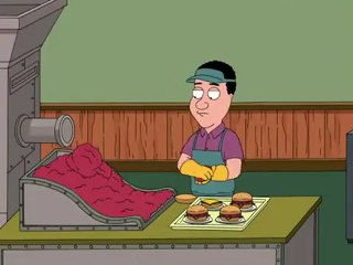 Family Guy- Making Burgers