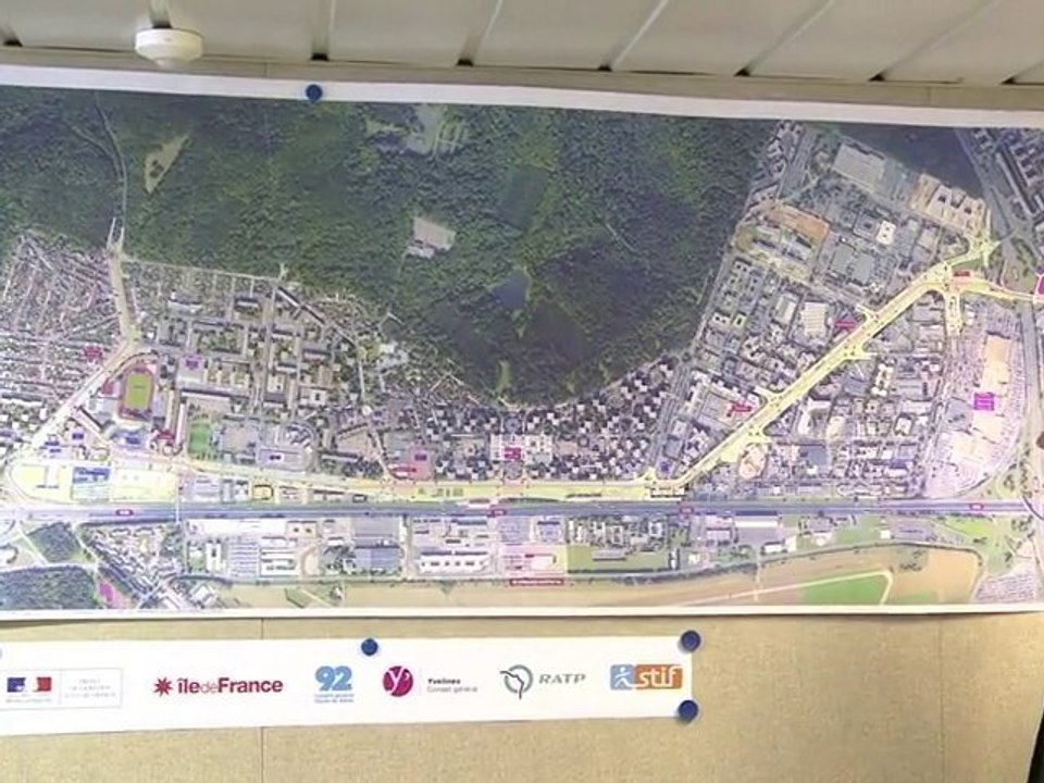 Les travaux du tramway Châtillon-Viroflay