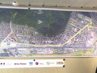 Les travaux du tramway Châtillon-Viroflay