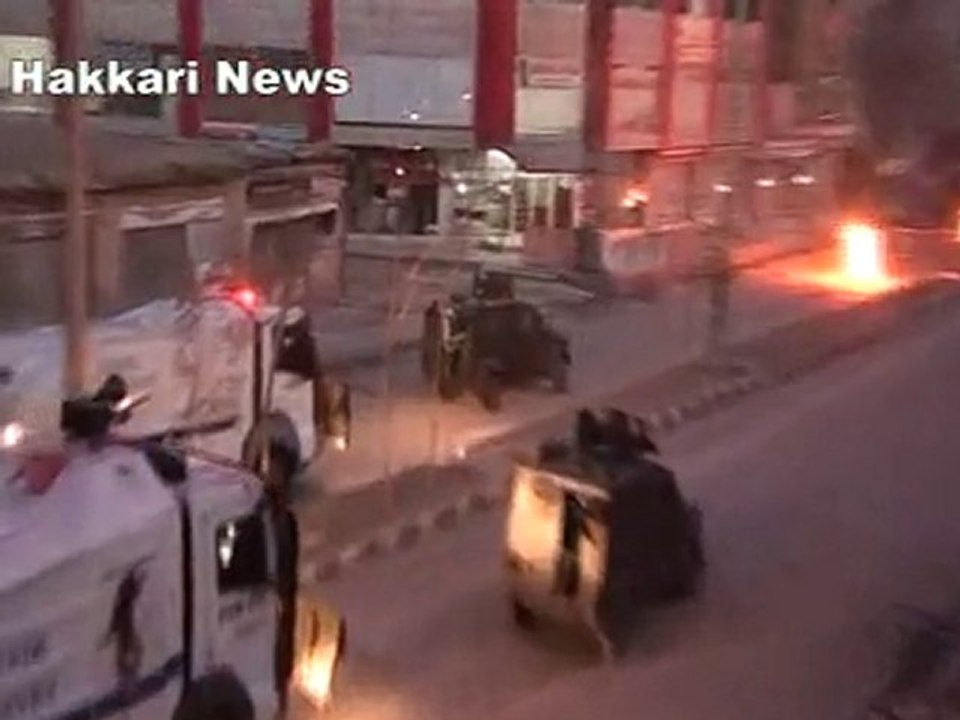 Yüksekova'da Gergin Gün