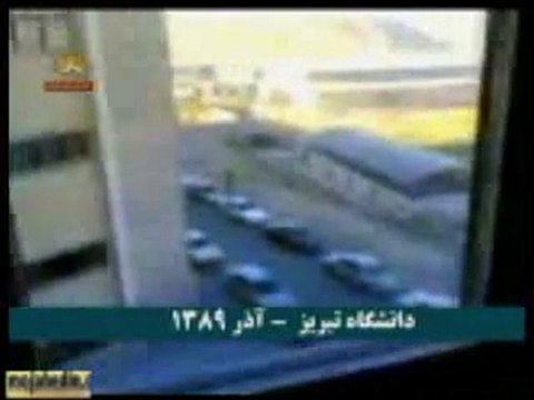 Spread leaflets by Occasion 16 Azar Tabriz Univer