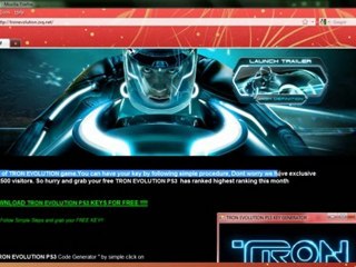 FREE TRON EVOLUTION KEY GENERATOR
