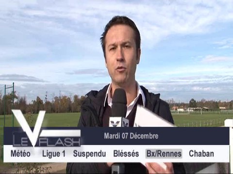 Le Flash de Girondins TV - mardi 7 décembre 2010