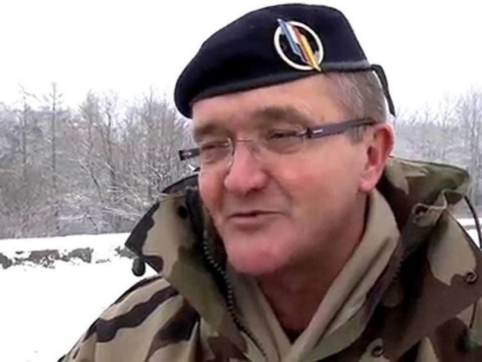 La brigade franco allemande s'entraîne à Baumholder