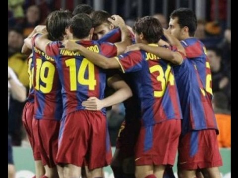 Barcelona 2-0 Rubin Kazan Fontas, Vazquez scored