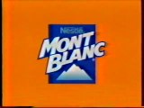 Publicité petites Monts de Mont Blanc Néstlé 1997