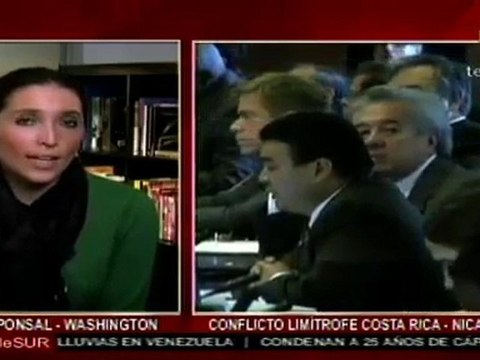 Cancilleres de la OEA tratan hoy conflicto Nicaragua-Costa Rica
