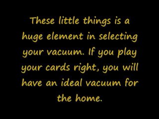 Getting the best vacuum cleaner for your home