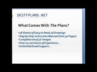 How To Build Your Own Skiff Plans FREE Video Mini Course
