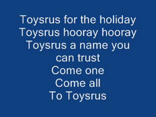 New Toysrus Jingle
