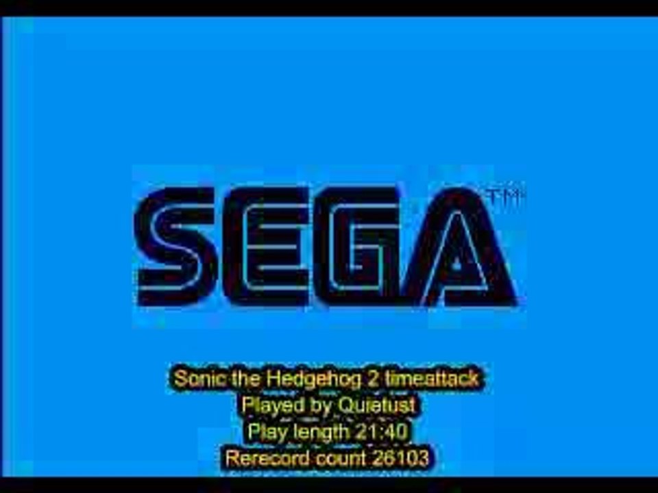 Sonic 2 - Megadrive