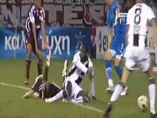 13th AEL-PAOK 1-2 Greece 2010-11 Novasports highlights