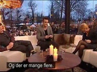 Robbie Williams montre ses fesses à la télé Danoise
