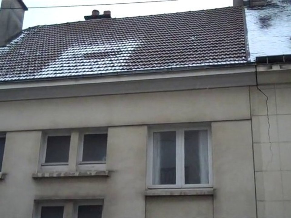 Mercredi, 13 heures: premiers flocons de neige à Beauvais