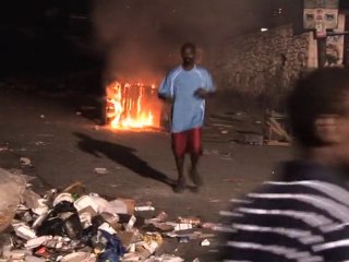 Protests break out over Haiti vote results