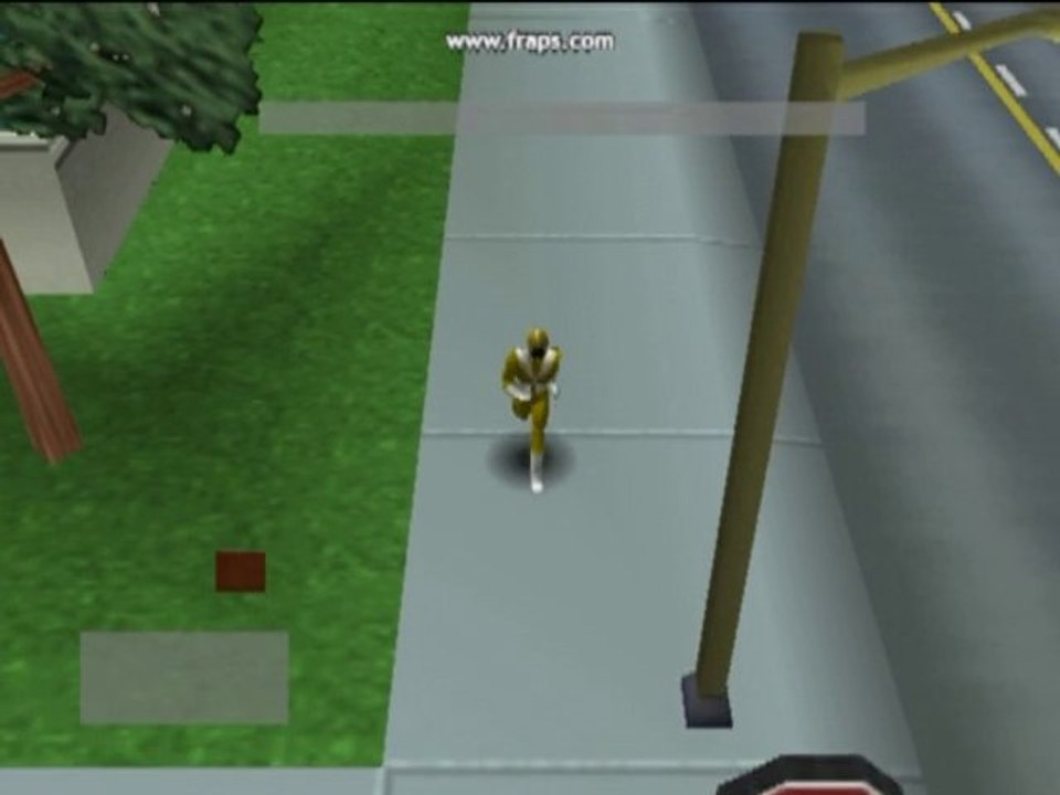 Power Rangers N64: niveau 1 éboueur jaune