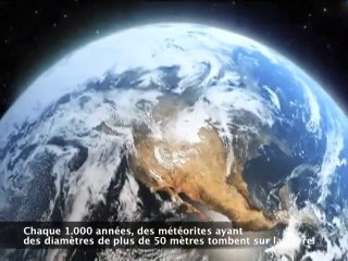 La Terre est sous la menace de météorites
