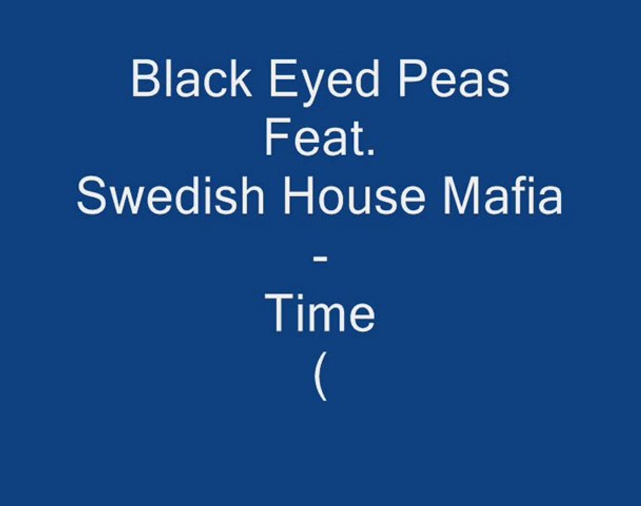 Swedish House Mafia Feat. Black eyed Peas - one Dj Pi-Rex