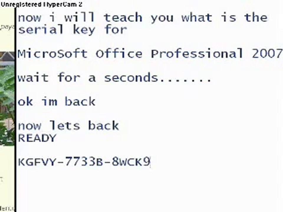 SERIAL KEY FOR MICROSOFT OFFICE 2010 PROFESSIONAL (4 ...